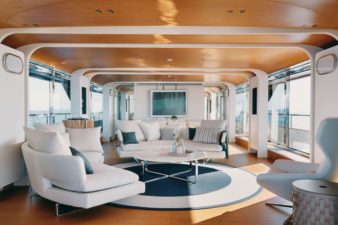 main saloon seating