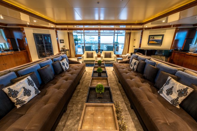 Saloon with comfortable seating