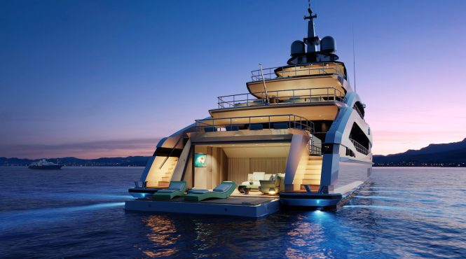 aft view by night