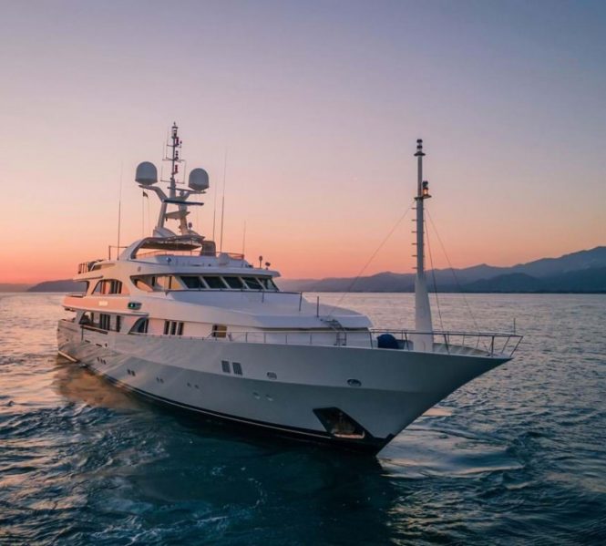 Refitted 52-metre luxury yacht VIANNE in the Bermuda, Caribbean & Bahamas charter grounds
