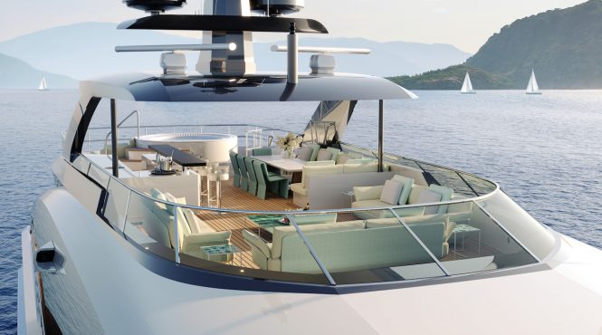 sun deck close up
