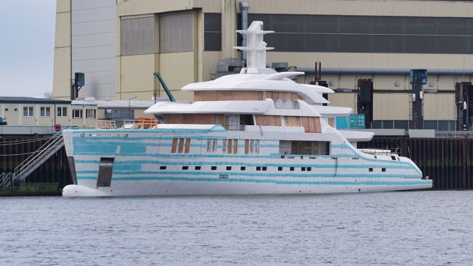 Construction continues on 62-metre luxury yacht PROJECT 794 under new project name ‘CAP D’AIL’