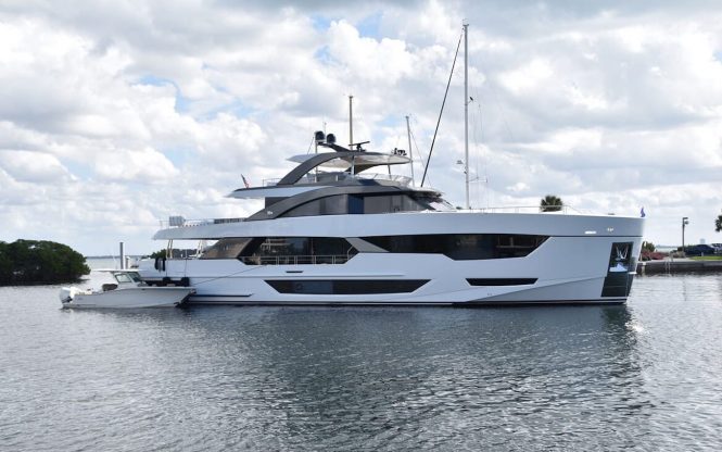 Be among the first to charter luxury yacht Entrepreneur in Florida and the Bahamas