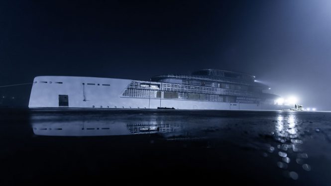 Technical launch of Feadship luxury yacht PROJECT 823 complete