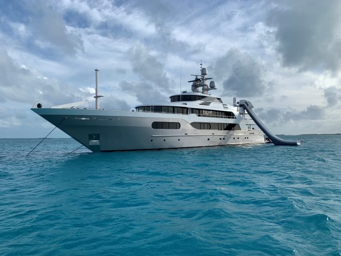 Superyacht STARSHIP 185′ refitted and ready for the Bahamas charters in luxury