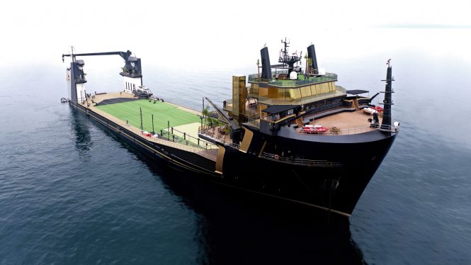 Karmarine launches 146-metre luxury semi-submersible explorer mega yacht ‘OK’