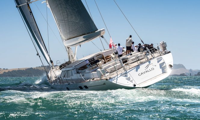 43m Sailing Yacht CAVALLO offering last-minute charter specials in the Caribbean