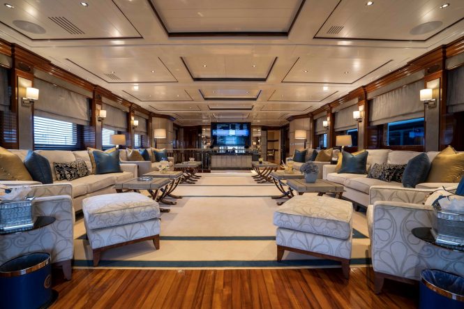 elegant saloon with plenty of seating
