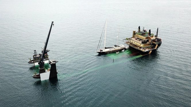 expedition yacht OK capable of hosting a huge array of water toys © Karmarine Shipyard