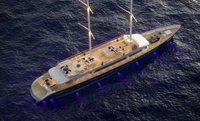 Luxury sailing yacht CLASE AZUL