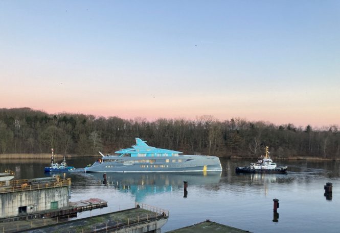Contract signed for 77m Nobiskrug luxury yacht BLACK SHARK