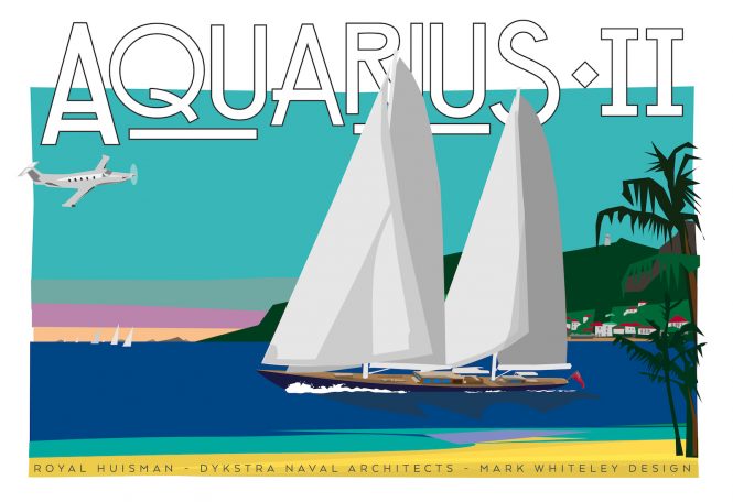 65-metre Royal Huisman PROJECT 408 revealed as sailing yacht AQUARIUS II