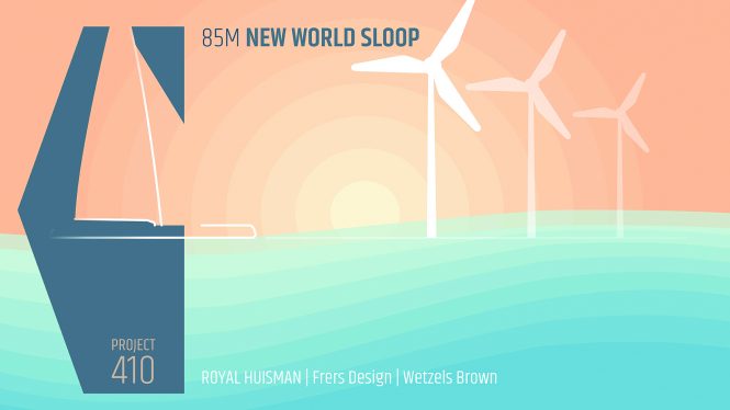 Royal Huisman commences construction of luxury yacht PROJECT 410 –  world’s largest sloop