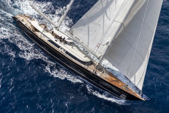 In pictures: Resplendent refit for 56-metre Perini Navi luxury sailing yacht CAOZ 14
