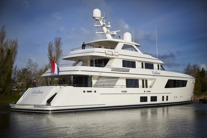 Callisto yacht © Feadship