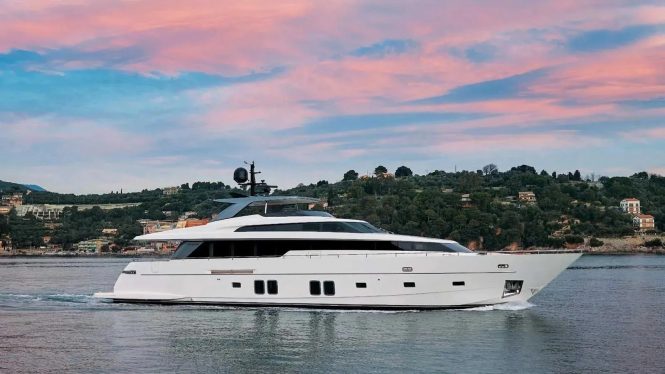 Superyacht VITTORIA ready for Eastern Mediterranean luxury yacht charters