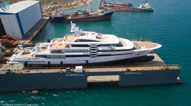 Golden Yachts 88-metre superyacht PROJECT X close to completion