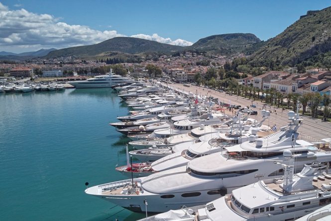 Mediterranean luxury charter yachts come together for MEDYS 2022