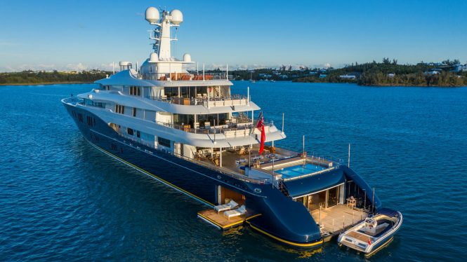 Cruise aboard breath-taking superyacht B2 in the Mediterranean luxury charter grounds