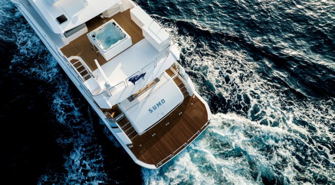 Luxury yacht SUMO delivered to Australian Owners