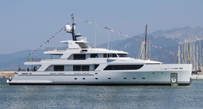 Codecasa launches Hull F77, luxury yacht BOJI