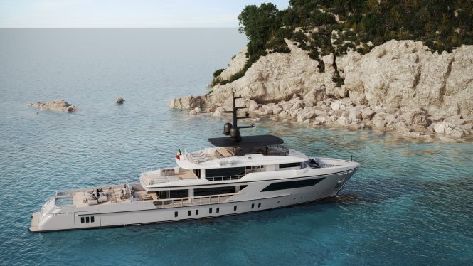 Sanlorenzo launches ninth luxury yacht ARROW from the SANLORENZO 500EXP model