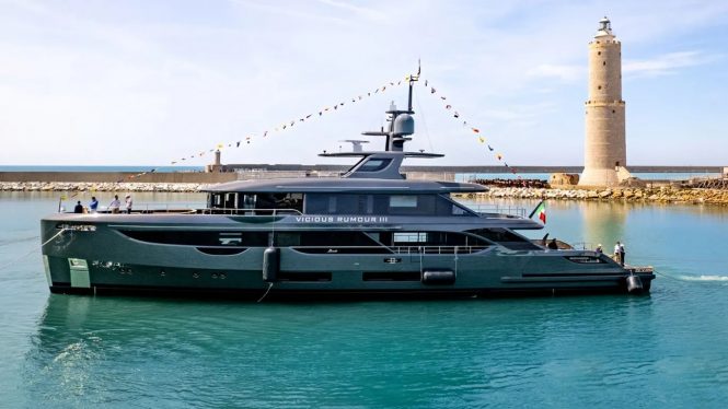 Benetti launches 41-metre luxury yacht VICIOUS RUMOUR III