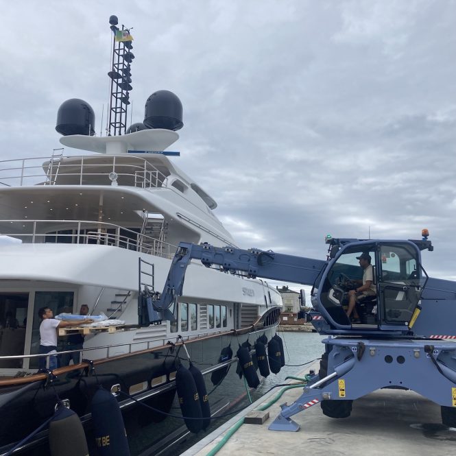 Cantiere Rossini completes major refit on Heesen superyacht SPACE Y