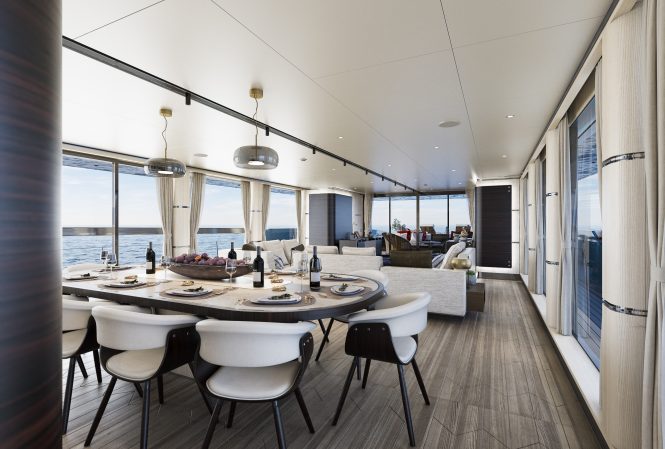 T500 TETHYS | Main salon
