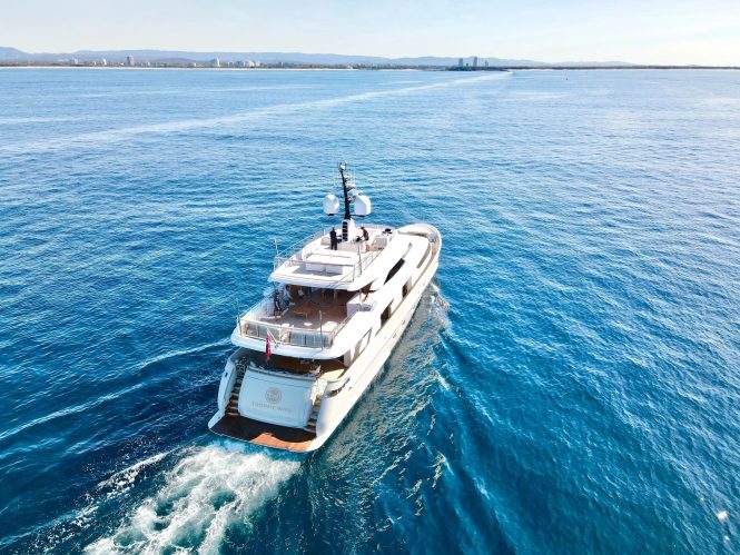 Luxury yacht TROPHY WIFE is new to charter in the Western Mediterranean