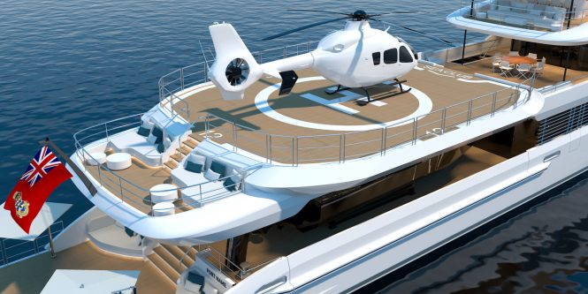 ALIA SEA CLUB yacht helipad