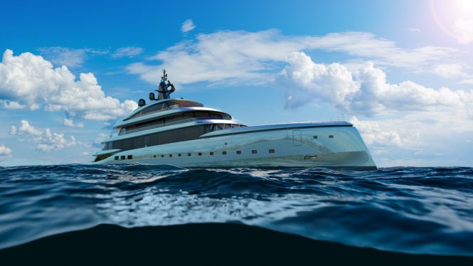 Brand new 75-metre luxury motor yacht KENSHO joins Mediterranean charter market