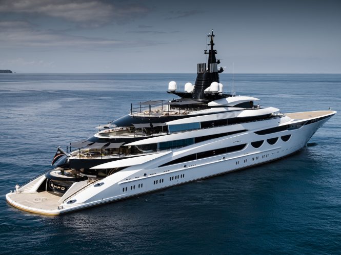 Lurssen to present mega yacht AHPO (ex.PROJECT ENZO) at Monaco Yacht Show 2022