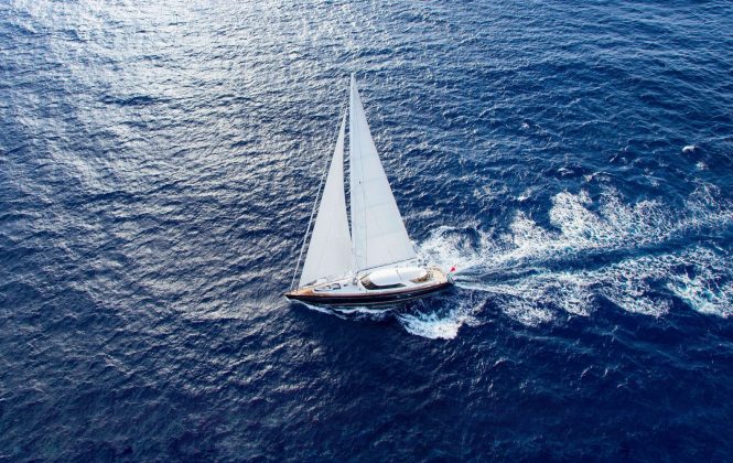 Sailing superyacht STATE OF GRACE offering great discount in the Mediterranean in September
