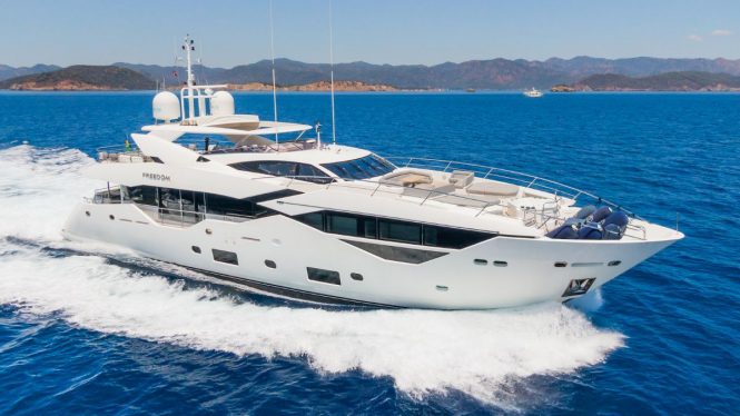 Motor yacht FREEDOM joins the world of luxury charter in Turkey