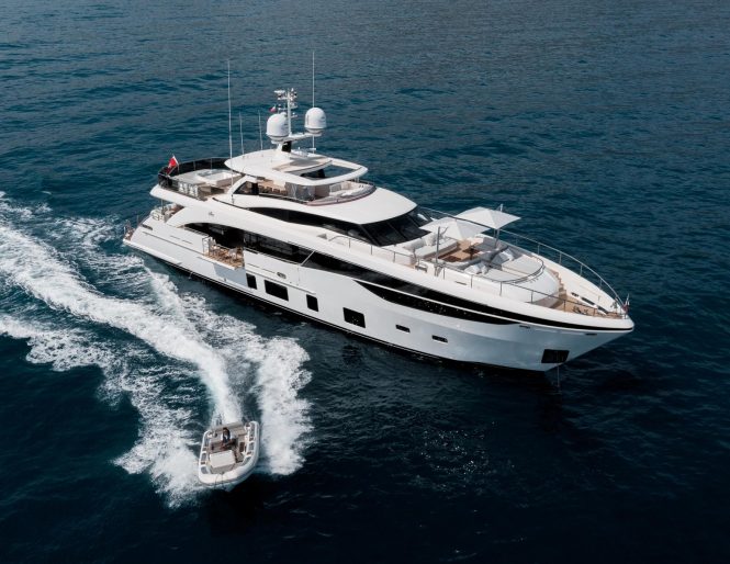 Motor yacht RIVIERA LIVING now available for Western Mediterranean luxury charters
