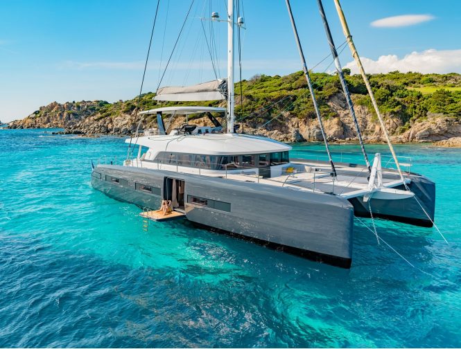 Brand new luxury catamaran NEFESH new to charter in the Western Mediterranean