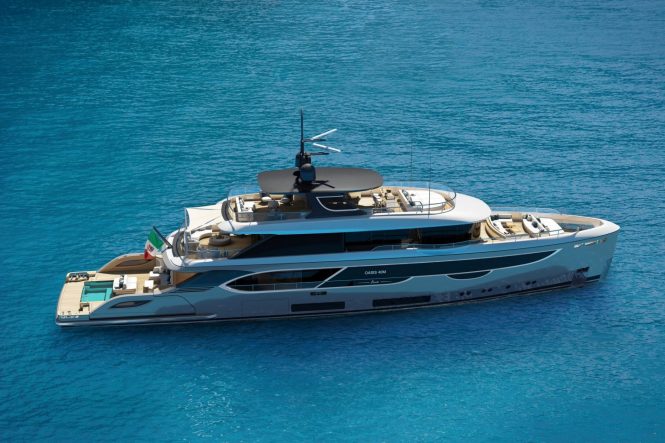 41m Benetti motor yacht SEASCAPE launched in Italy