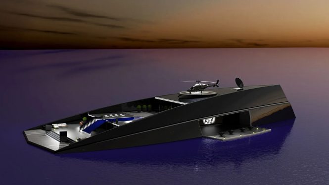 The future is here: Introducing the 150-metre luxury yacht concept ONO from Aras Kazar