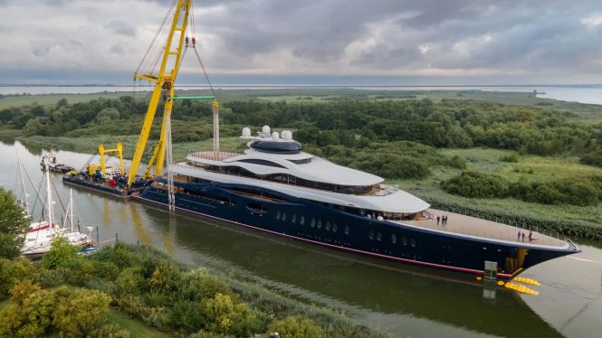 Feadship launches 118-metre luxury mega yacht PROJECT 1010