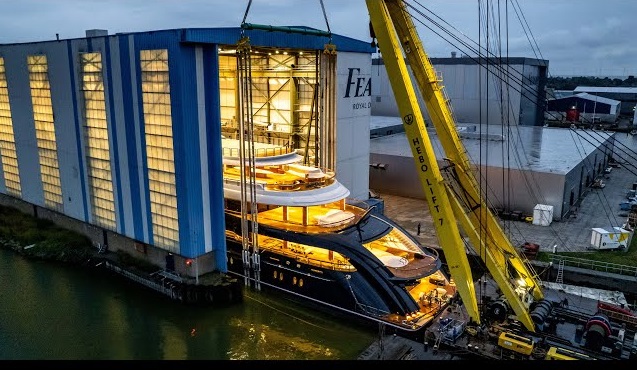 Launching in stages