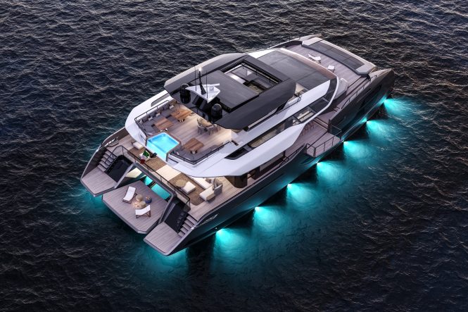 Announcing the new VILLA X30 motor catamaran line from Extra Yachts