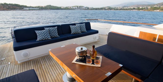 Exterior deck areas