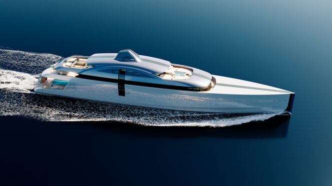 Introducing Feadship’s new 85m luxury yacht concept SLICE