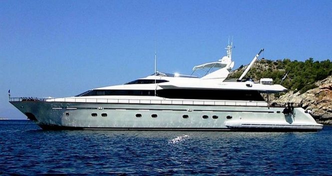 15% off charters aboard FALCON ISLAND yacht in the Greece this September & October