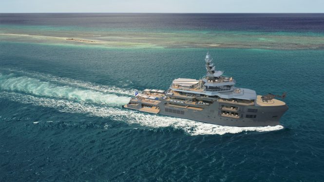 ICON Yachts reveals luxury yacht PROJECT UFO at the Monaco Yacht Show 2022