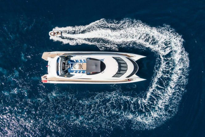 Last minute special: 25% off September charters aboard luxury yacht ROYAL FALCON ONE in the Mediterranean