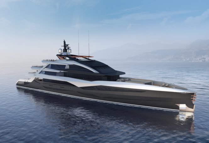 Introducing the 75-metre ‘TRIBUTO’ luxury yacht concept from SABDES Yacht Design