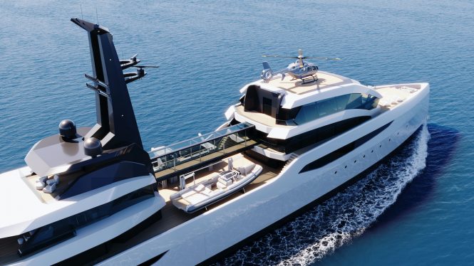 Introducing the radical Harrison Eidsgaard and Feadship luxury explorer yacht concept: EXPV