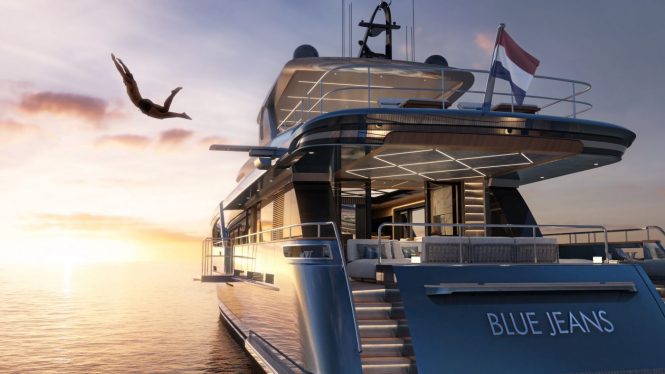 aft view